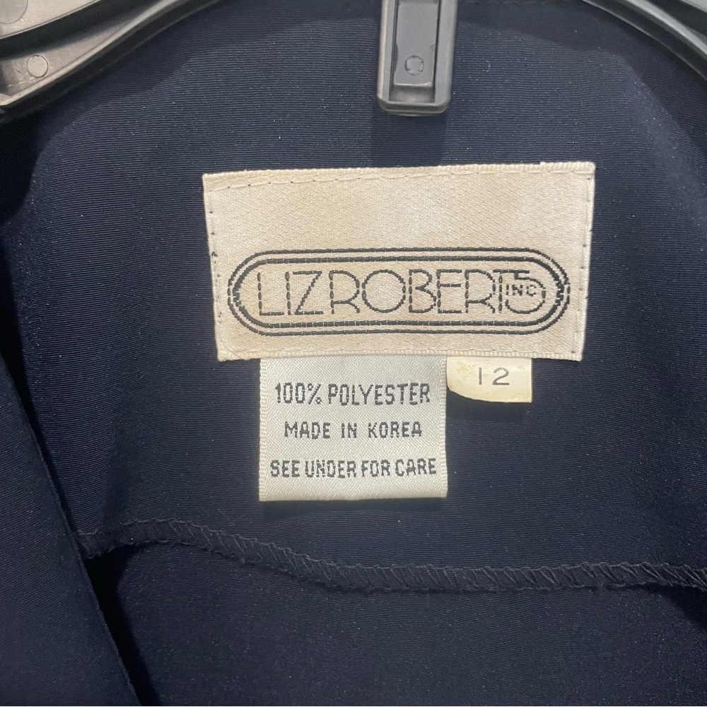 Liz Robert Navy Dress